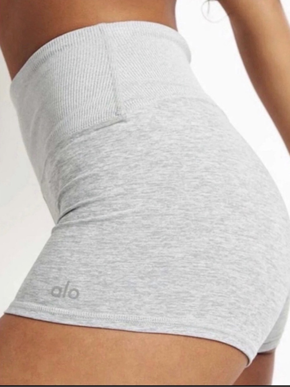 ALO Yoga ALO YOGA Alosoft Aura Shorts Size Small High-Waist Biker